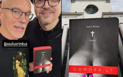 Algis Kričiūnas skaito knygą Gomora.lt